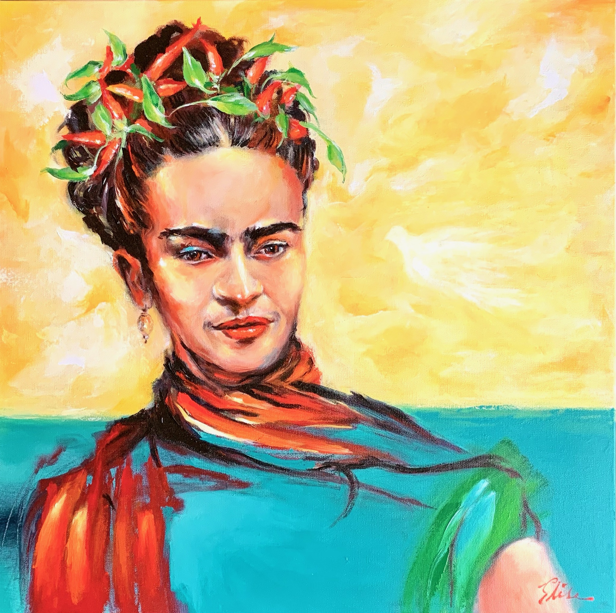 fridachillis painting sold